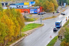 Улица Строительная. Веб-камеры Оленегорска онлайн