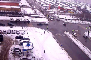 Веб камера с видом на перекресток улиц Северная - Маршала Жукова
