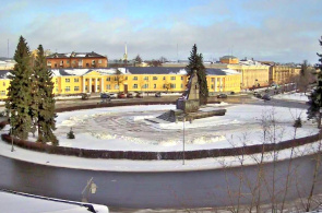 Площадь Ленина. Веб камеры Петрозаводска онлайн