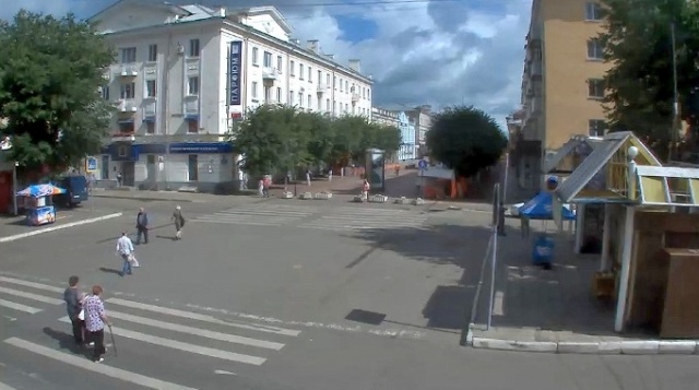 Бульвар Радищева. Тверь веб камера онлайн