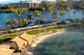 Вид с отеля Hilton Waikoloa Village веб камера онлайн
