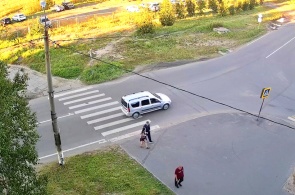Перекрёсток проспект Бутомы - улица Дзержинского. Камера 2. Веб-камеры Северодвинска