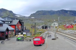 Железнодорожная станция Финсе. Веб камеры Бергена онлайн