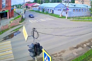 Перекресток Гагарина и Ленина. Веб-камеры Аргаяш онлайн