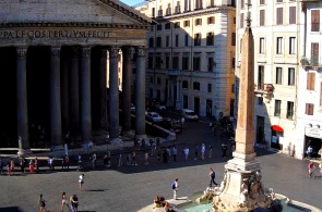 Римскй Пантеон. Веб-камеры Рима онлайн