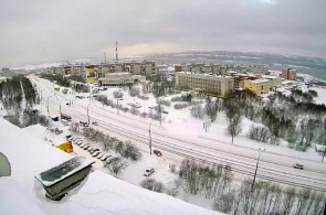 Кольский проспект, панорама города. Веб-камеры Мурманска онлайн