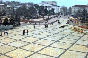Площадь Ленина. Город Керчь веб камера онлайн