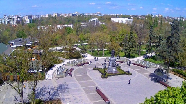 Екатерининский парк. Веб камеры Симферополя онлайн