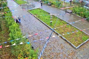 Сквер имени Янгеля. Ракурс 3. Веб-камеры Железногорск-Илимский онлайн