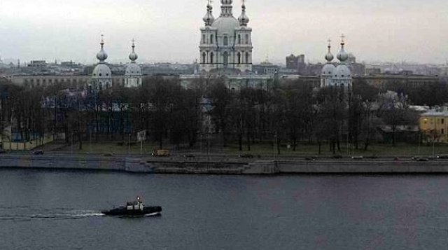Смольный собор. Санкт-Петербург веб камера онлайн