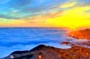 Панорама с горы Дьябло. Веб-камеры Санта Круз (Калифорния)