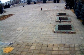 Площадь Ленина. Рубежное веб камера онлайн