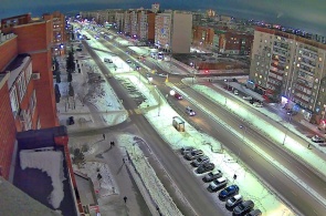Проспект Коммунистический, переулок Свободы. Веб-камеры Копейска онлайн