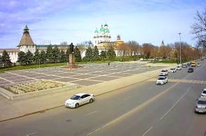 Площадь Ленина. Астрахань веб камера онлайн