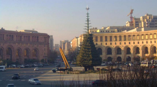 Площадь Республики. Ереван в режиме реального времени