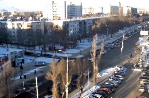 Веб камера на перекрёстке пр.Победы - Юных Натуралистов в Липецке