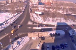 Перекресток улиц Островского и Серова. Нижний Тагил веб камера онлайн