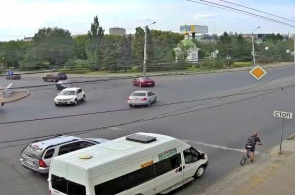 Улица Лермонтова. Омск веб камера онлайн