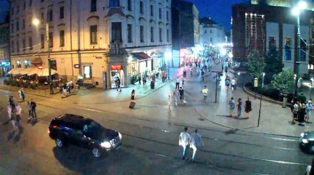 Улица Гродзка. Краков веб камера онлайн