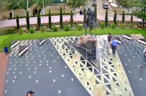 Памятник Котляревскому. Веб-камеры Феодосии