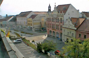 Большая Площадь (Velké náměstí). Веб камеры Страконице онлайн