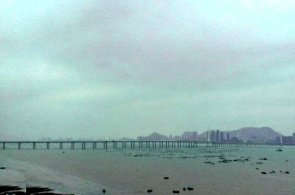 Мост через залив Шэньчжэнь. Веб камеры Гонконга онлайн