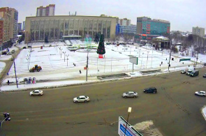Площадь Пименова. Веб камеры Новосибирска онлайн