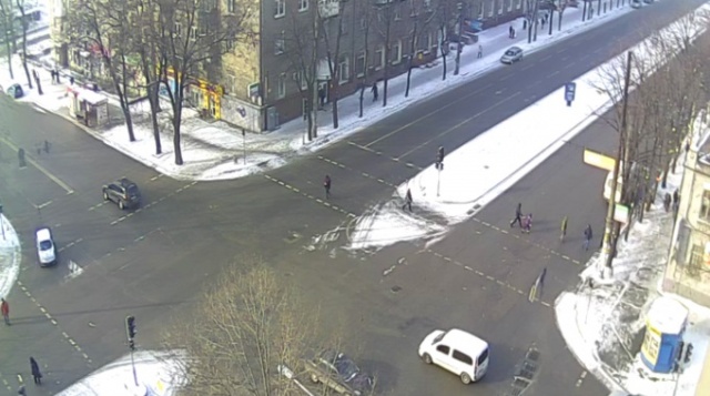 Веб камера на улице Грязнова. Запорожье онлайн