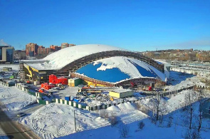 Ледовый дворец Байкал. Веб камеры Иркутска онлайн