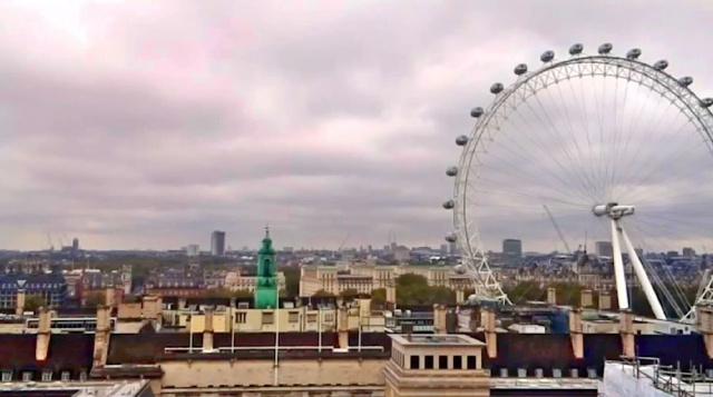 Колесо обозрения "Лондонский глаз" (London Eye). Веб камеры Лондона онлайн