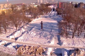Вид на Комсомольский сквер в Нижнем Тагиле веб камера онлайн